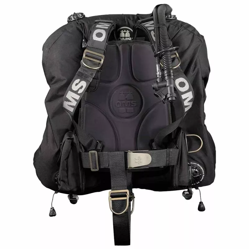 GILET OMS CONFORT HARNAIS III SIGNATURE DEEP OCEANN NOIR  (~22,2 - 27,2 kg)
