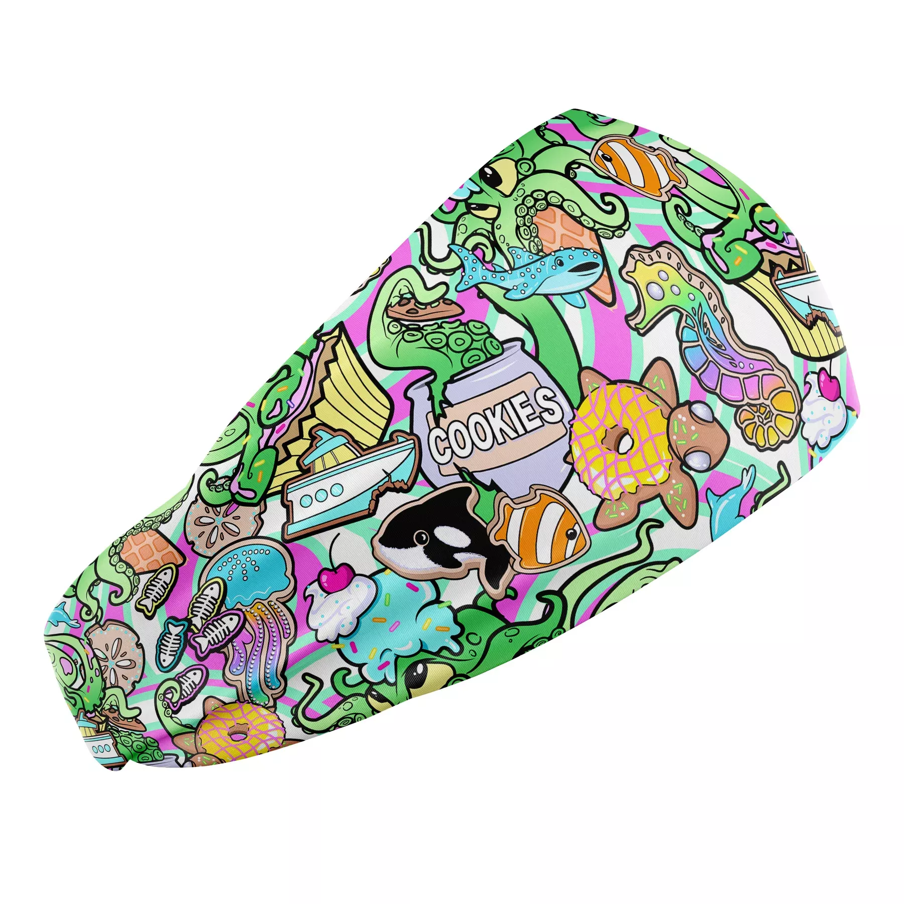 ECO-FRIENDLY CANDY OCTOPUS SCUBA HEADBAND