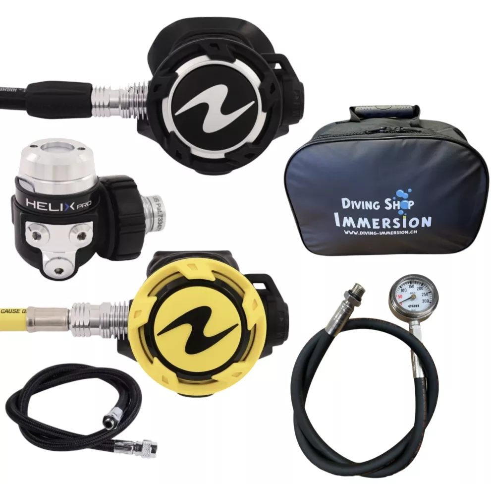 AQUA LUNG CORE SUPREME DIN SET inclus Octopus