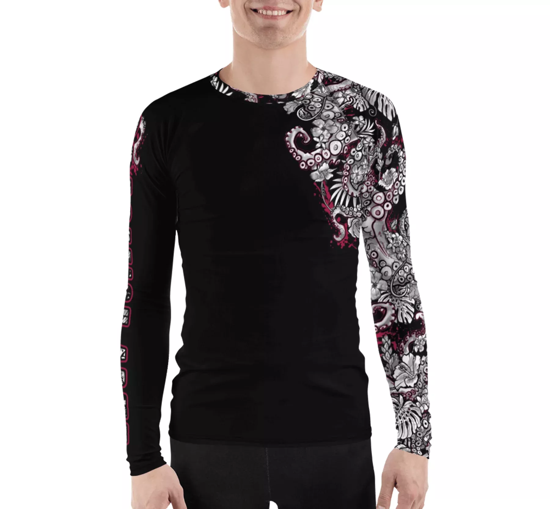 MENS OCTOPOWER RASH GUARD