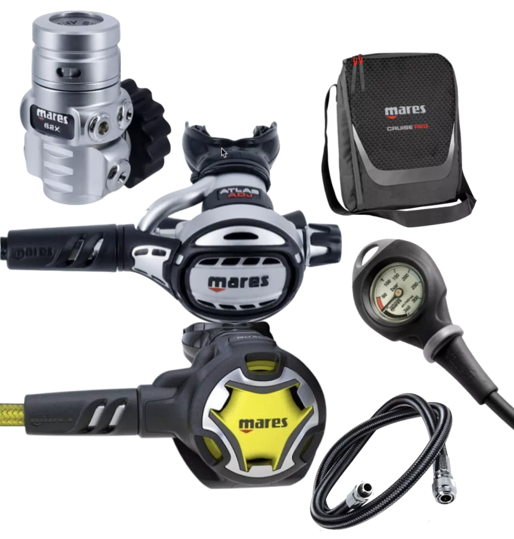 DETENDEUR SET ATLAS ADJ 62X TBP - OCTOPUS DUAL MARES