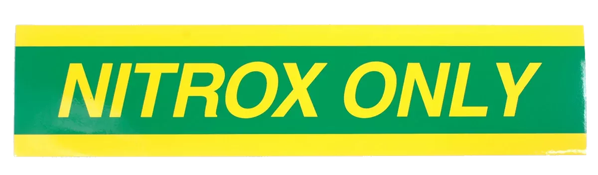 AUTOCOLLANT NITROX GRAND