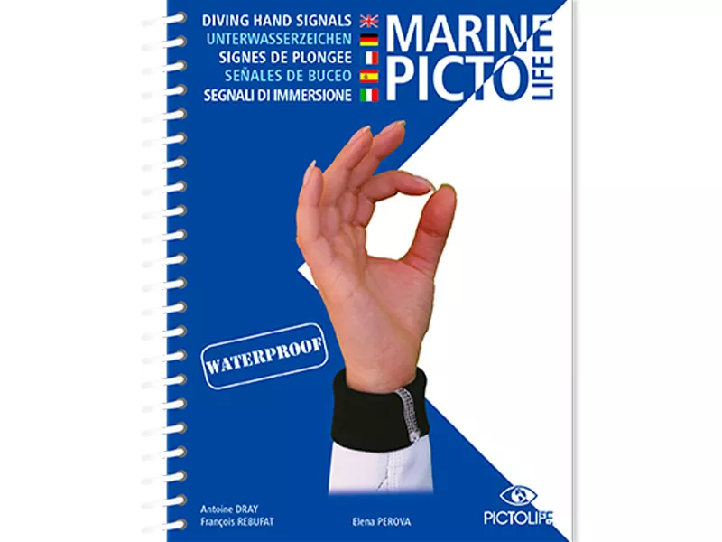 GUIDE MARINE PICTO SIGNE DE PLONGEE
