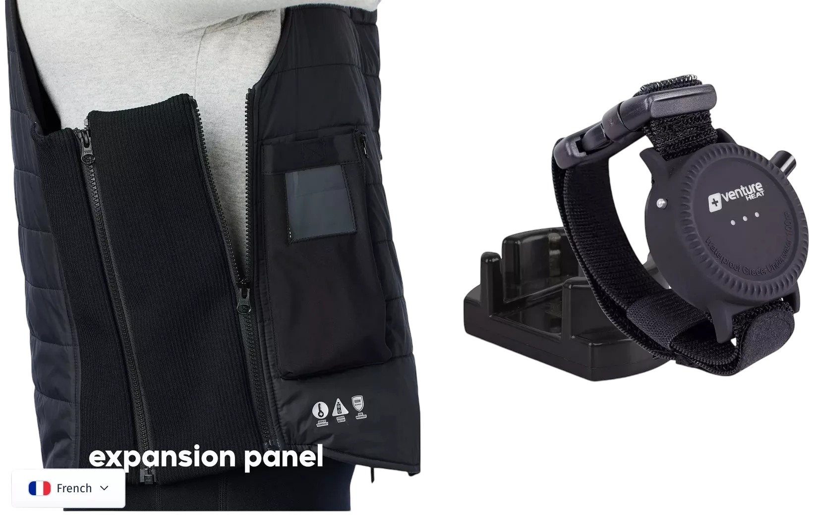 GILET CHAUFFANT + VENTURE V3