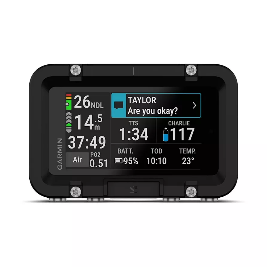 MONTRE / ORDINATEUR GARMIN DESCENT MK3I -43MM BRONZE