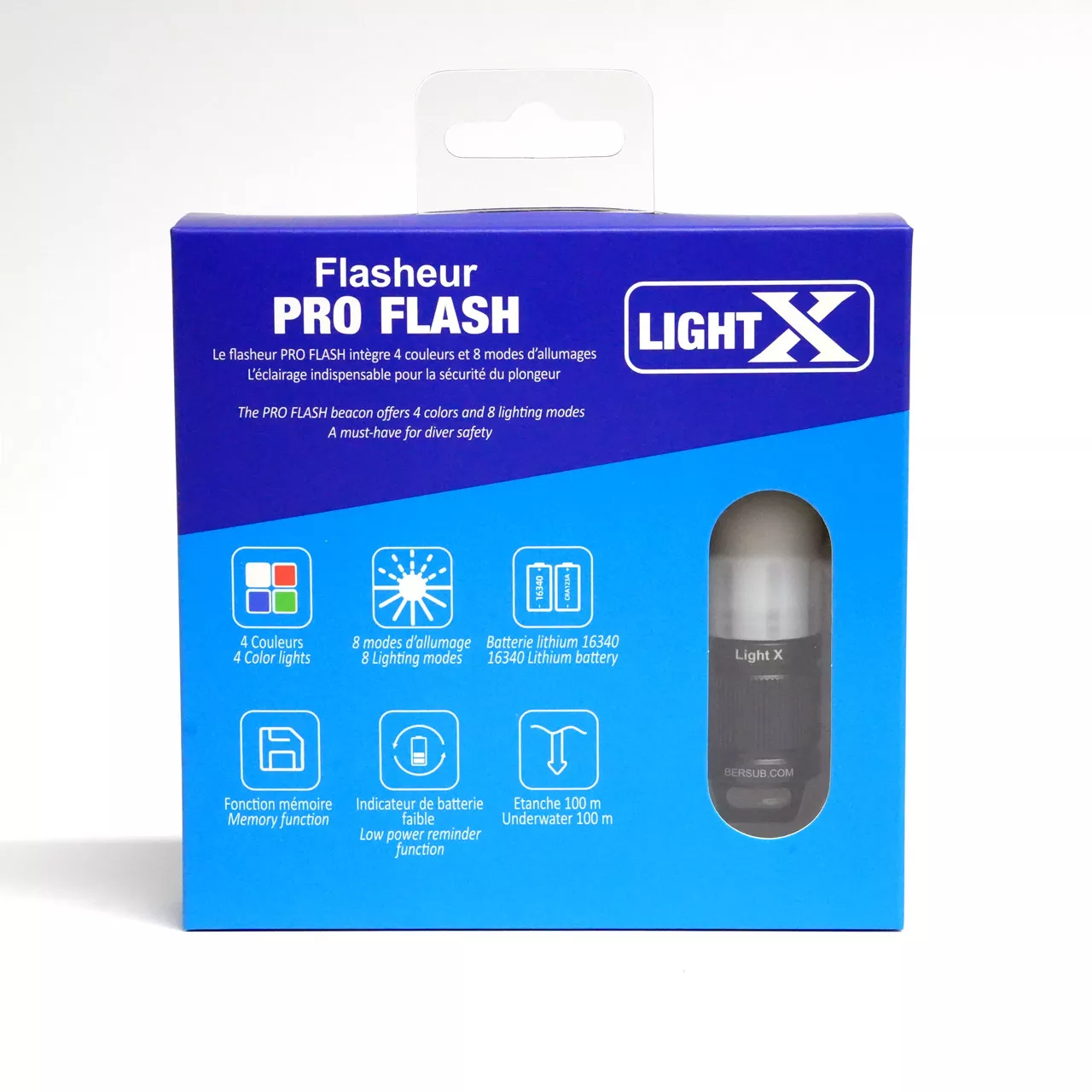 FLASH PRO LIGHT X DIVEPRO