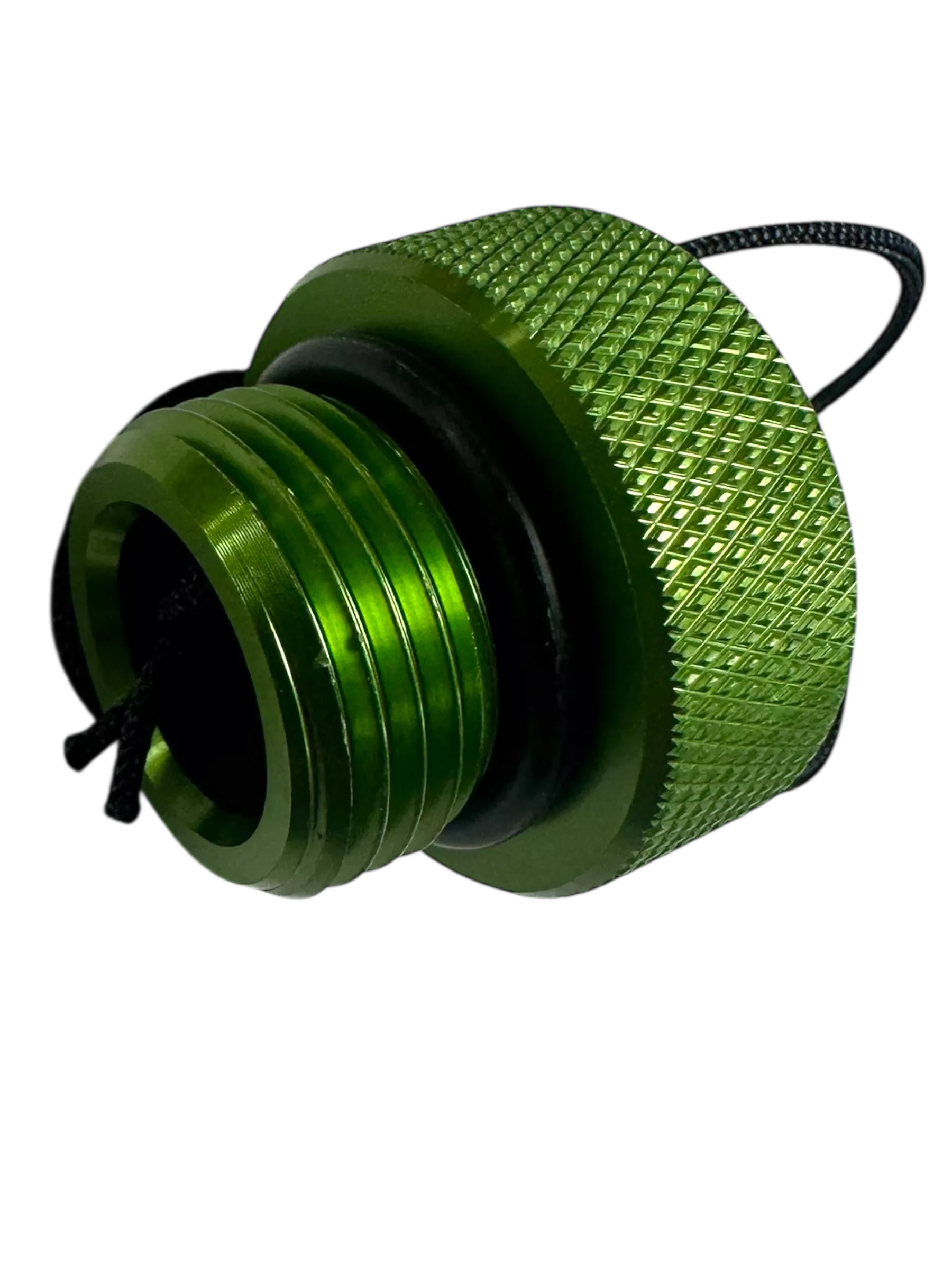 BOUCHON DIN G5/8- FEMELLE EN ALUMINIUM BLEU